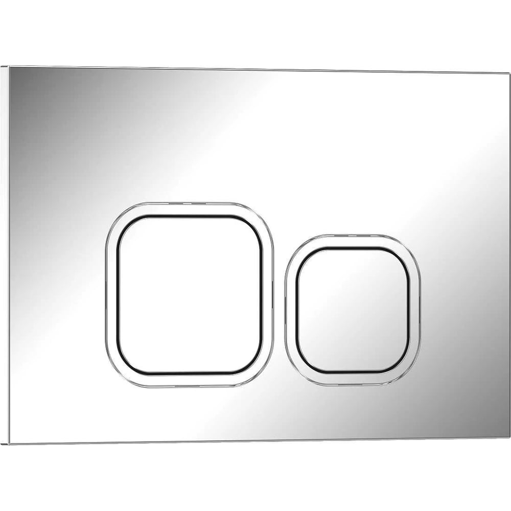 Изображение товара Клавиша смыва Iberica Blanca ESTI-Q хром глянцевый для унитаза