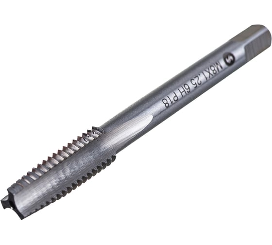 Изображение товара Метчик м/р ИНСТУЛС М. 8.0х1.25 осн. скв Р18 6H 2621-2529 Гост 3266-81 00001325909