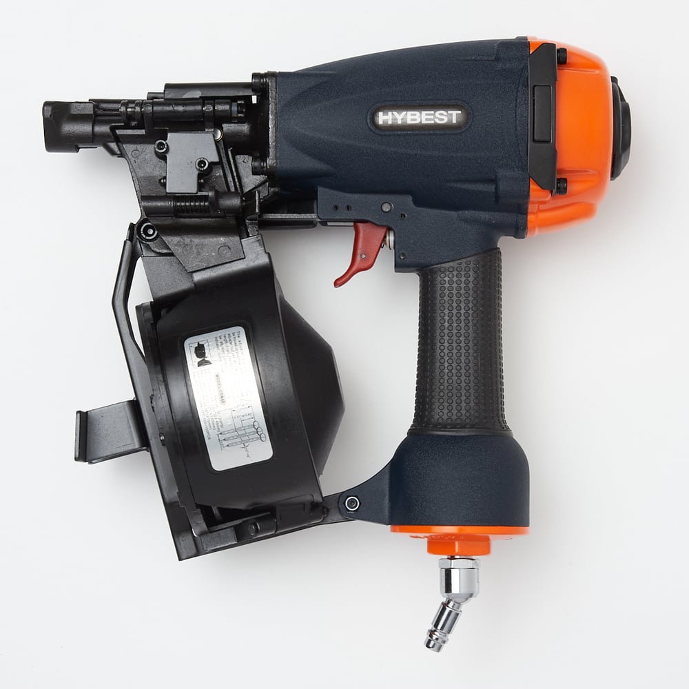 Изображение товара Пневматический барабанный монтажный пистолет Hybest CRN45F с рапид соединением и кейсом