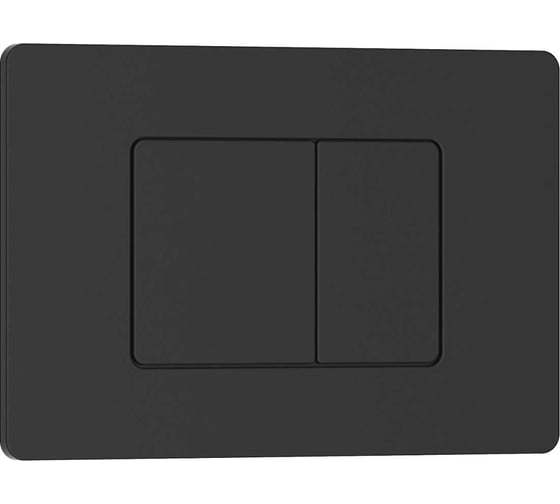 Изображение товара Клавиша смыва Iberica Blanca INOX-C 246x165 мм, черный матовый, нержавеющая сталь IB.B011.002.003