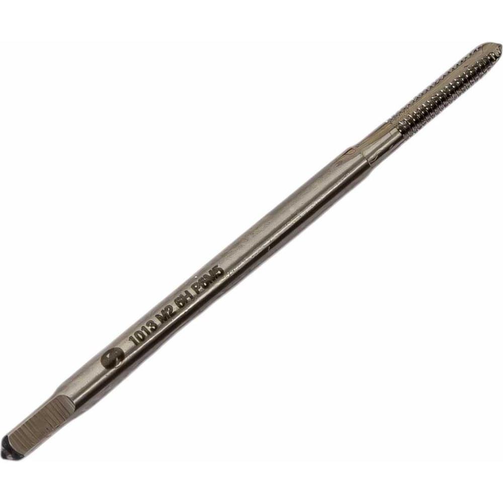 Изображение товара Метчик М2 с шагом 0.4 мм для внутренней нарезки резьбы, Р6М5, стандарт 3266-81