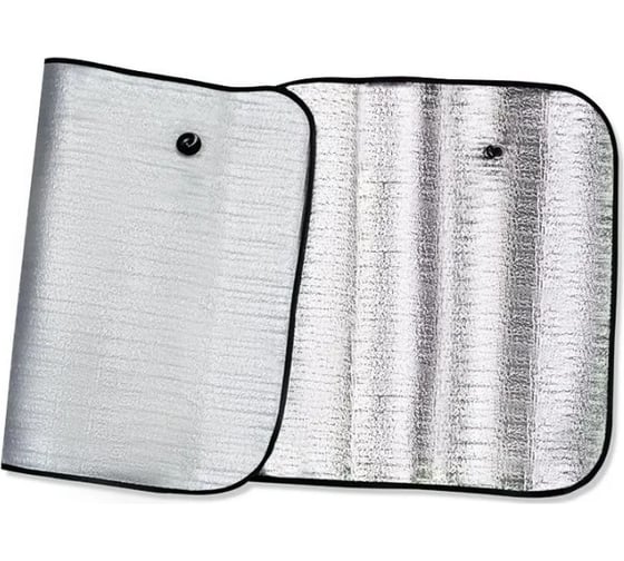 Изображение товара Шторка солнцезащитная AVS на лобовое стекло SH-111S "LASER" 130x60 см. 43099