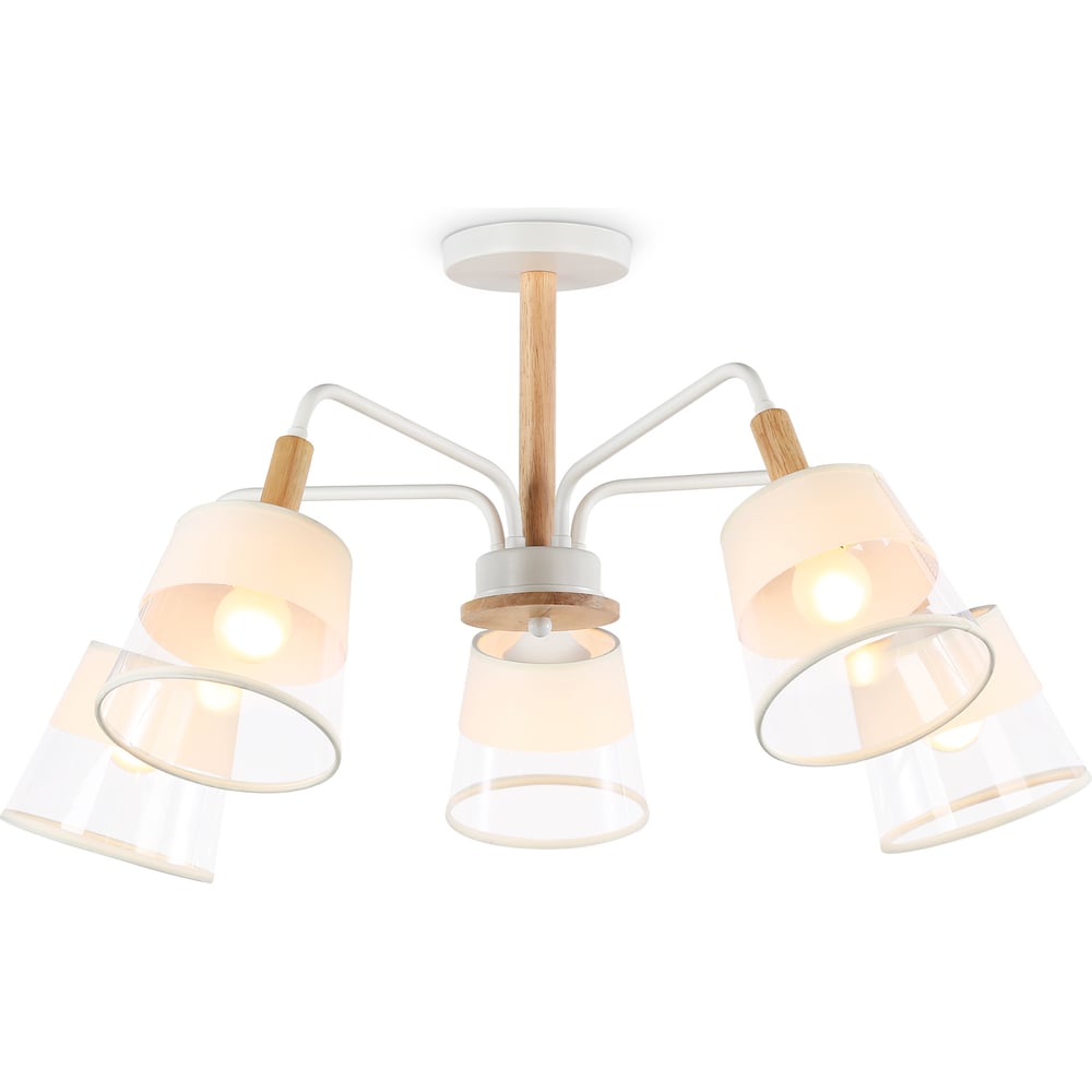 Изображение товара Потолочная люстра Ambrella Light TRADITIONAL TR4738 в стиле неоклассика 5 ламп 40 Вт диаметр 76 см