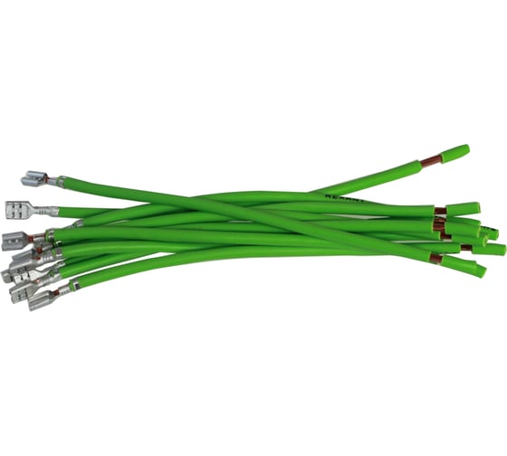 Изображение товара Клемма электропроводки Nord-Yada мама 4,8мм наружная луженая с проводом 2,5 мм TM Nord YADA 10шт в упаковке 909599