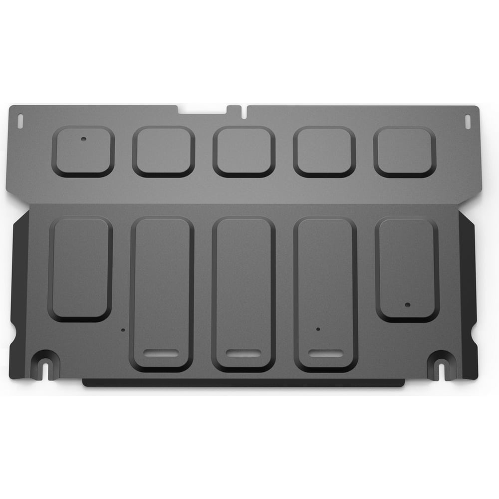 Изображение товара Защита картера АвтоБроня Сталь для Москвич 6 2023 года передний комплект