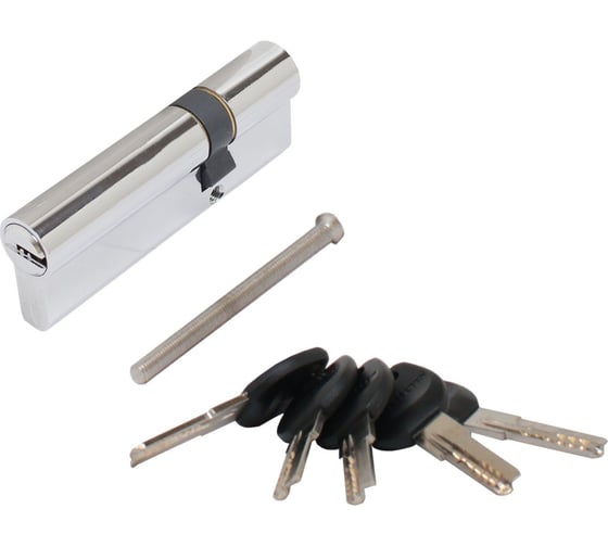 Изображение товара Цилиндровый механизм Аллюр HD F 90-5К CP 30x60, хром, перф. ключ 16255