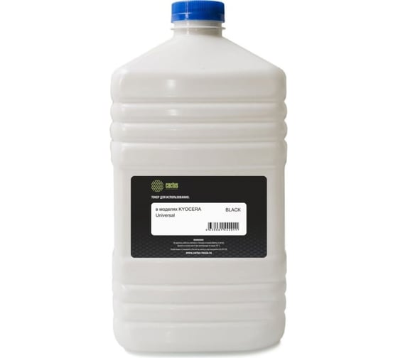 Изображение товара Тонер CACTUS CS-TKY4-650 черный флакон 650 г, Kyocera TK-330/TK-360/TK-3130/TK-3190/TK-3490 2008328