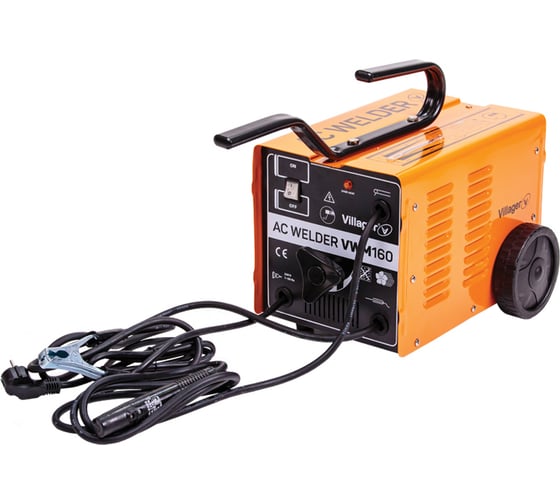 Изображение товара Сварочный аппарат Villager VWM 160 поставляется в комплекте со сварочной маской 010445
