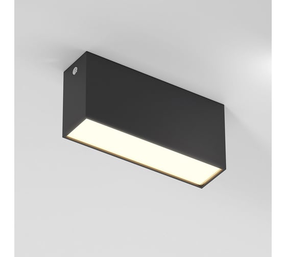 Изображение товара Светильник потолочный светодиодный Elektrostandard 10W 3000K Block 25109/LED черный a066998