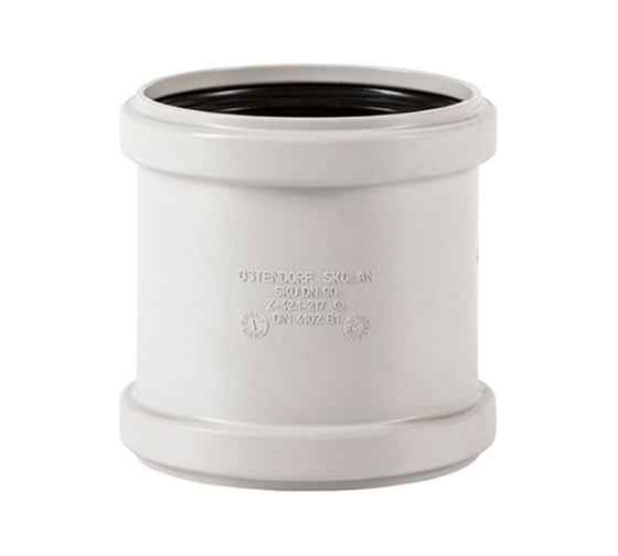 Изображение товара Муфта ремонтная надвижная Ostendorf 160 мм,бесшумной канализации Skolan Safe, SKU 337500