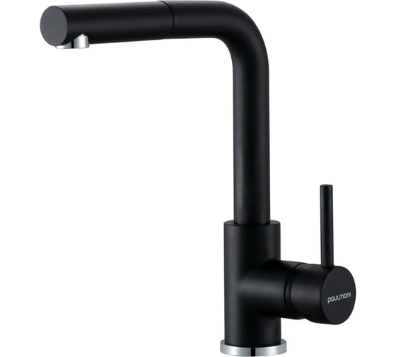 Изображение товара Смеситель для кухни Paulmark KASSEL, антрацит,  Ka214311-AN