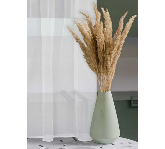 Изображение товара Штора-тюль Witerra глянец 140х180 см белый 00000072095