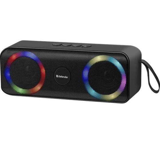Изображение товара Портативная колонка DEFENDER Q1 10 Вт, Light/BT/FM/USB/TF/AUX 65301