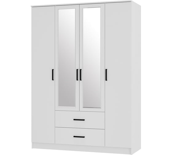 Изображение товара Шкаф четырех створчатый Арника Фьюжн ШК-14 00-00136651