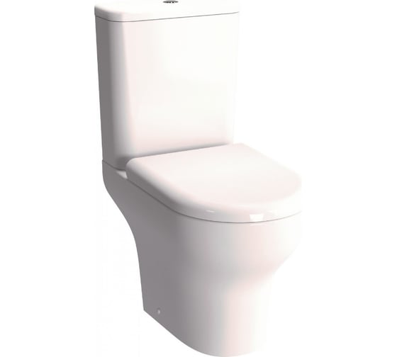 Изображение товара Комплект: унитаз Open-back Vitra 60 см с сиденьем микролифт, 9012B003-7204