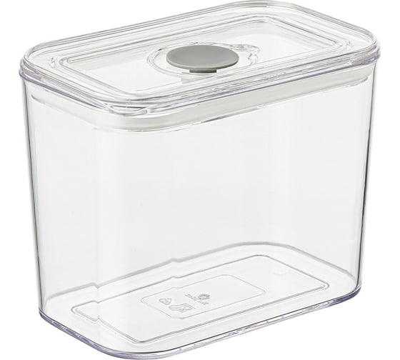 Изображение товара Контейнер для хранения герметичный с крышкой и клапаном Smart Solutions Keep in, 1 л SS000082