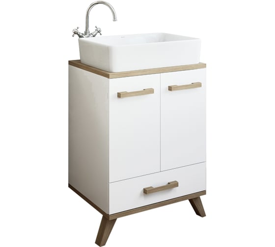 Изображение товара Тумба Sanflor Ингрид 60 швейцарский вяз, белый С0001916