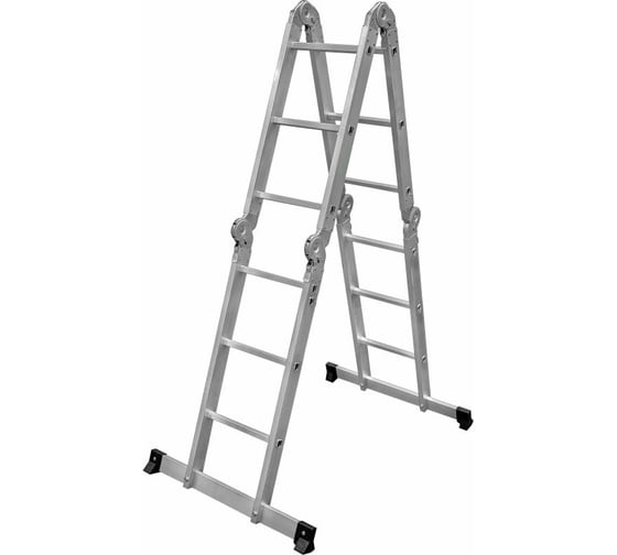 Изображение товара Лестница трансформер Олимп 4x3, ступень 28мм 2340403A