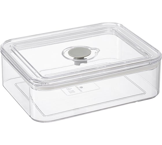 Изображение товара Контейнер для хранения герметичный с крышкой и клапаном Smart Solutions Keep in, 980 мл SS000083