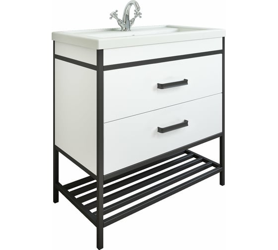 Изображение товара Тумба Sanflor Норд 80 белая С04606