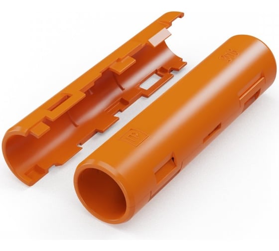 Изображение товара Муфта разборная Промрукав d16 мм оранжевая 100шт PR13.1144