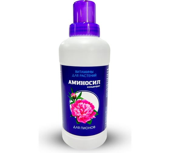 Изображение товара Витамины для пионов Аминосил концентрат 500 мл 4640259902173