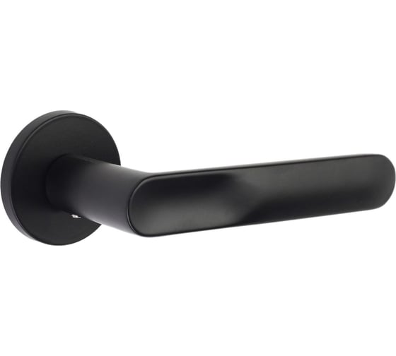 Изображение товара Комплект ручек Аллюр АРТ "ДОНАТА" BL (93150) матовый черный 16072