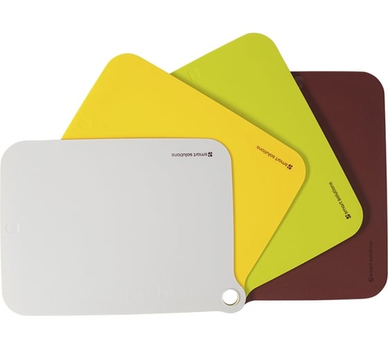 Изображение товара Набор из 4-х разделочных досок Smart Solutions Color Cooking, 38,5x28 см SS0000109