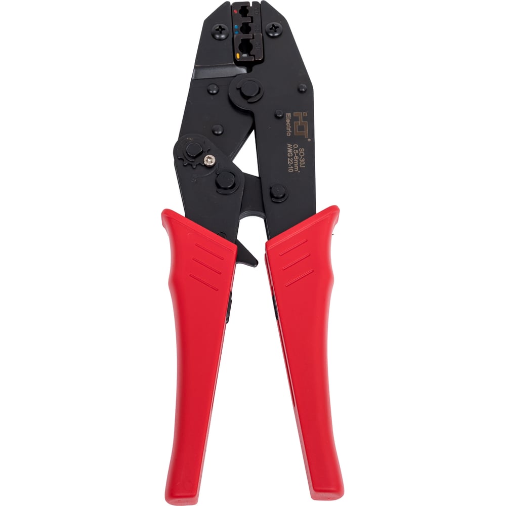 Изображение товара Пресс-клещи HLT ПК-30J для обжима изолированных и неизолированных наконечников