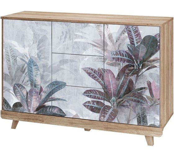 Изображение товара Комод Арника Мегаполис КМ-15 дуб каньон/фотопечать Бали 00-00142882