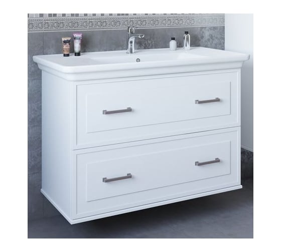 Изображение товара Навесная тумба Sanflor Модена 105 белая С04615