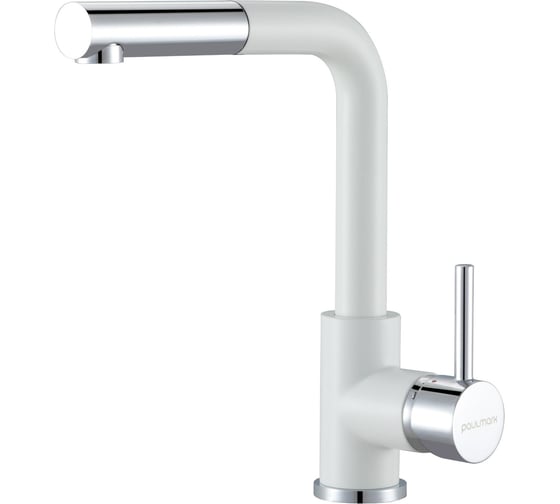 Изображение товара Смеситель для кухни Paulmark Kassel белый матовый Ka214311-431