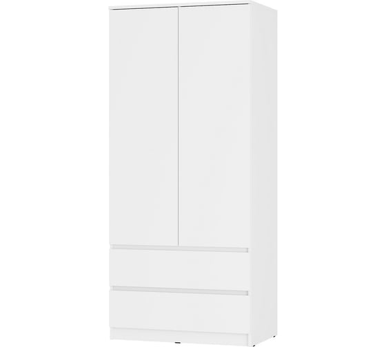 Изображение товара Шкаф 2-х створчатый Арника Симпл ШК-03 белый 00-00143421