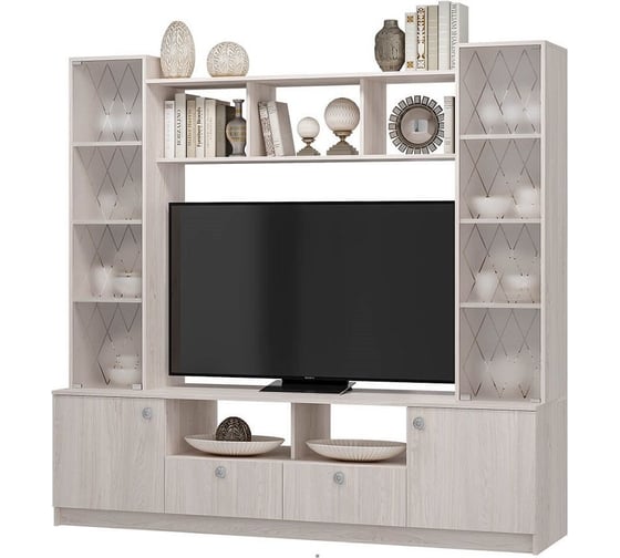 Изображение товара Центральная секция Арника Зарина ЦС-01 ясень белый 00-00143390