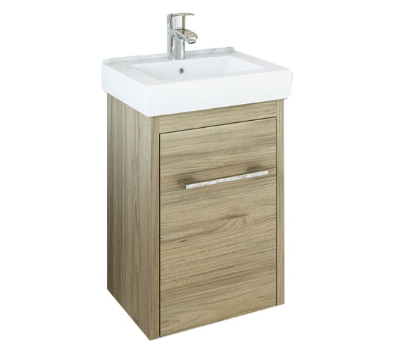 Изображение товара Подвесная тумба Sanflor Ларго 2 40 швейцарский вяз, под раковину Нео 40 С0000002329