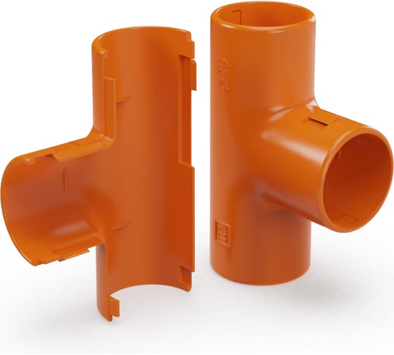 Изображение товара Тройник разборный Промрукав оранжевый d25 мм 30шт PR13.1160
