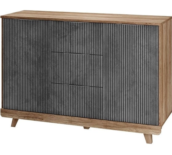 Изображение товара Комод Арника Мегаполис КМ-15 дуб каньон/М25 00-00142881