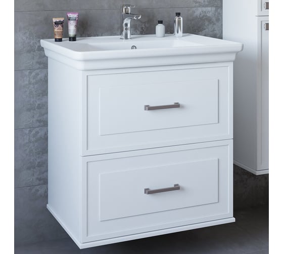 Изображение товара Навесная тумба Sanflor Модена 75 белая С04616