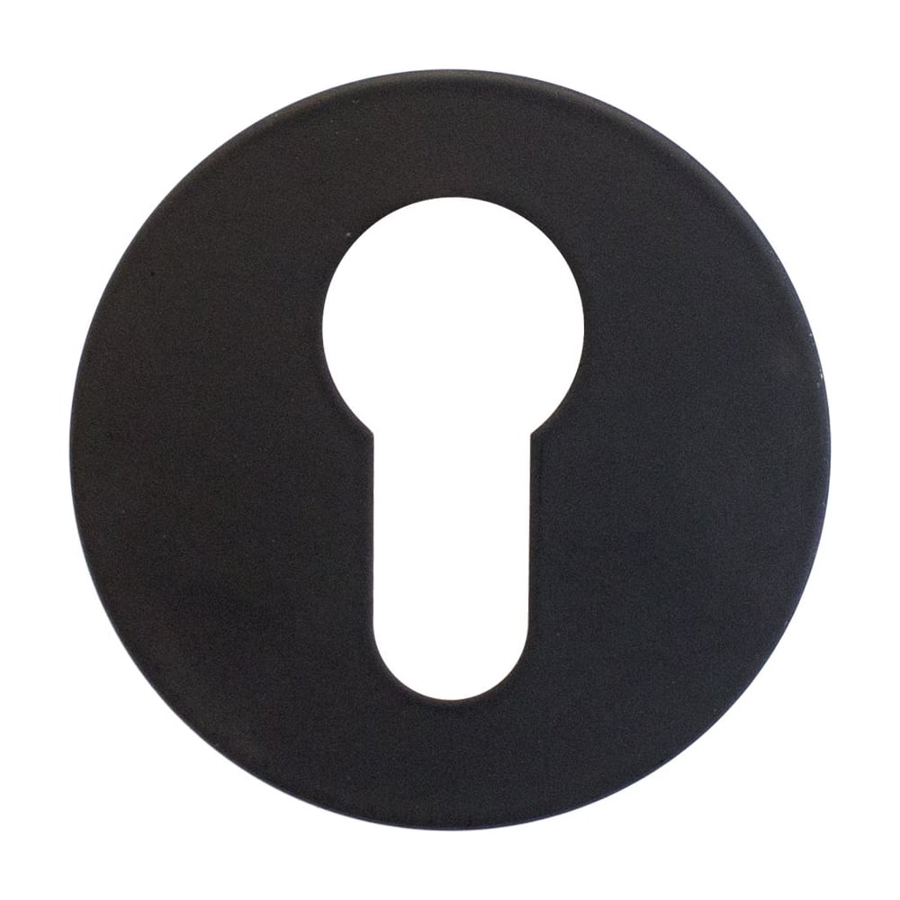 Изображение товара Накладка для евроцилиндра Аллюр АРТ ET-R9 матовый черный