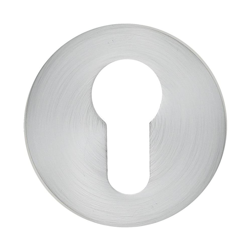 Изображение товара Накладка для евроцилиндра Аллюр АРТ ET-R9 матовый хром 16084