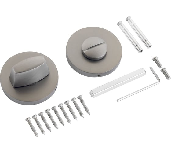 Изображение товара Сантехническая завертка Аллюр к ручкам АРТ BK-R9 MBN0140 графит 16086