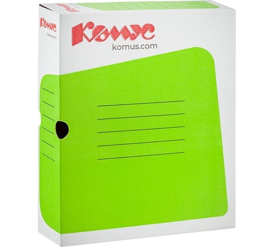 Изображение товара Короб архивный Комус 75 мм 169231