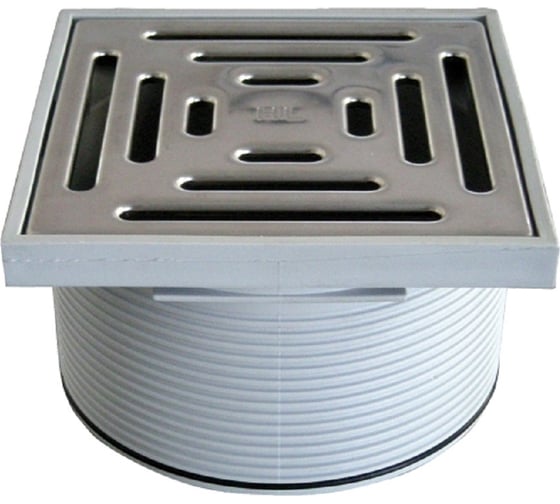 Изображение товара Надставной элемент и решётка из нержавеющей стали HL 062B.2E 0317.1E 66.9 HL 66.9