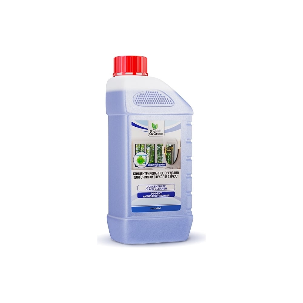 Изображение товара Концентрированное средство для очистки стекол и зеркал Прохим 1 л CG8035