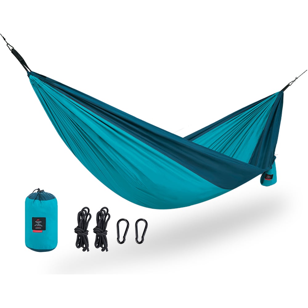 Гамак 2-местный Naturehike Ultralight NH21DC011 340T, синий, 6927595713594