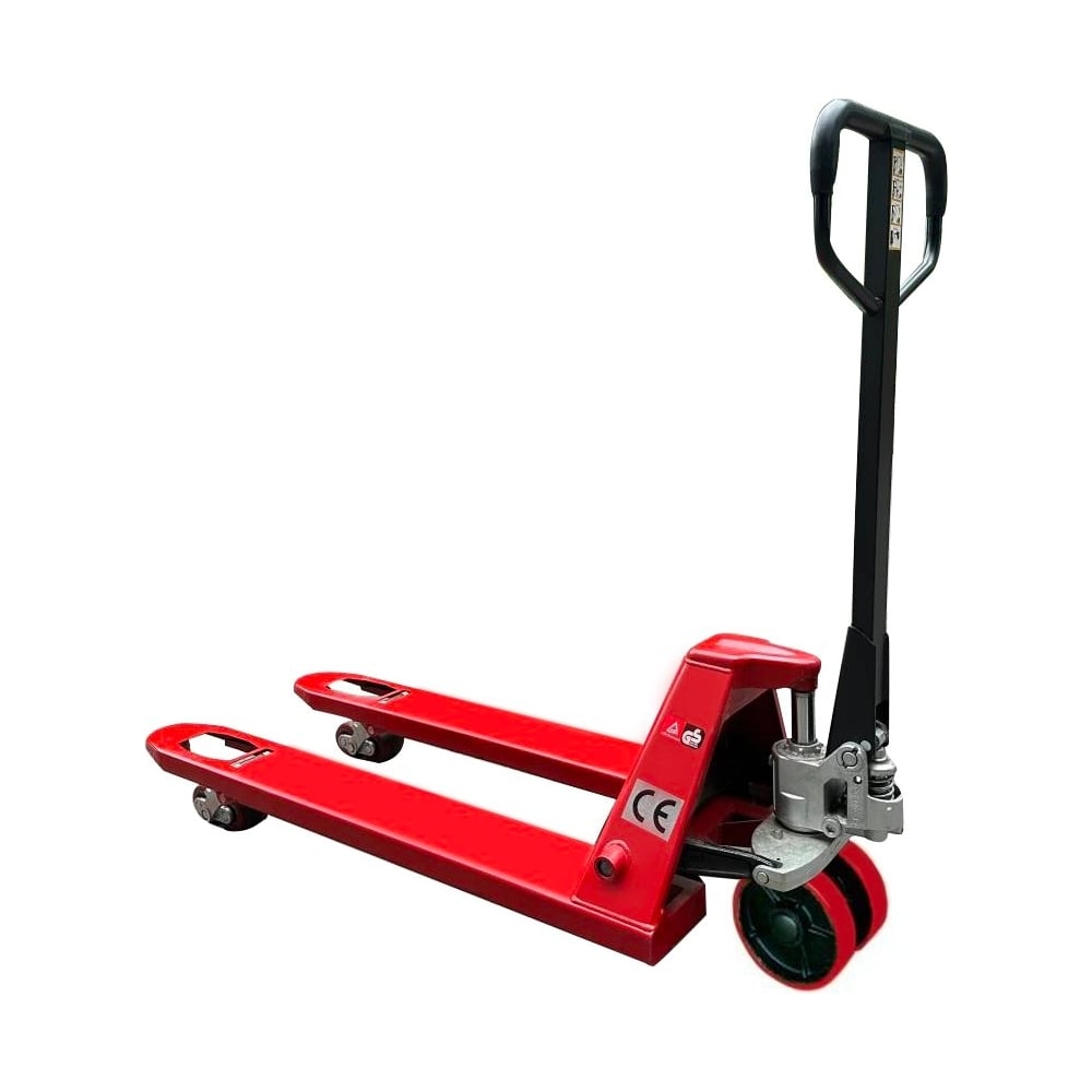 Изображение товара Гидравлическая тележка WILMART 2,5 тонны вилы 1150 мм полиуретан HP-25-30CMPUB-R