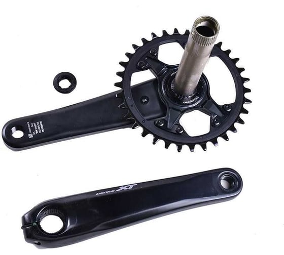 Изображение товара Система Shimano DEORE XT FC-M8100 HOLLOWTECH 2.175 мм, 34T, С\line 52 мм, KFCM81001EXA4 HQ-0015624