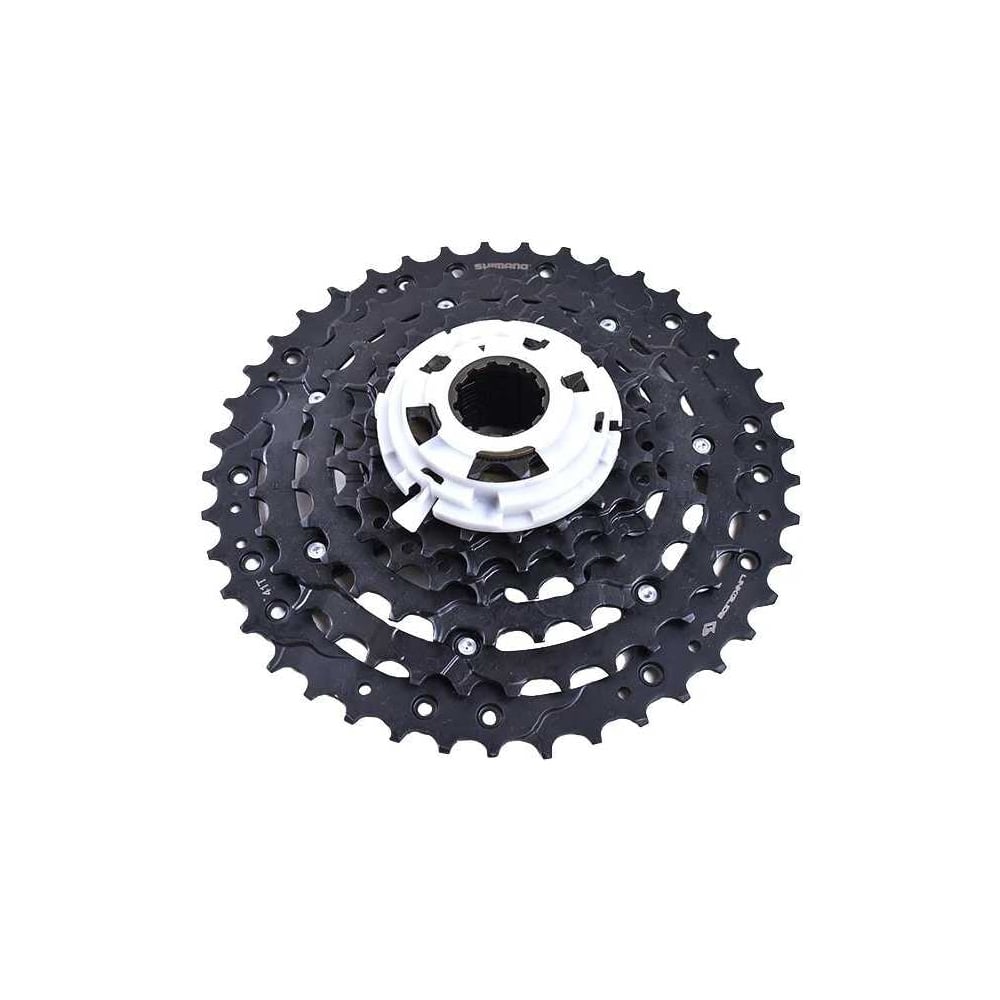 Изображение товара Кассета Shimano 11-41T, 9 скоростей CUES, LINKGLIDE, CS-LG300-9 11-13-15-17-20-23-28-34-41T ACSLG3009141 HQ-0015629