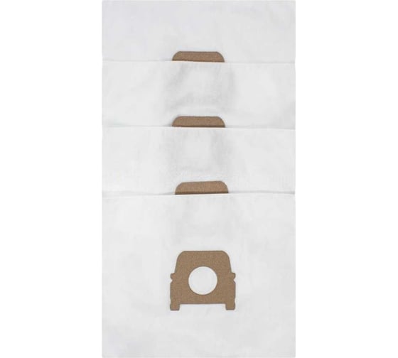 Изображение товара Мешки для пылесоса Bosch 17003070, Bosch BWD 41720, 41740, 420, 421, до 5 л, 4 шт, ROCKSTAR BS6(4)