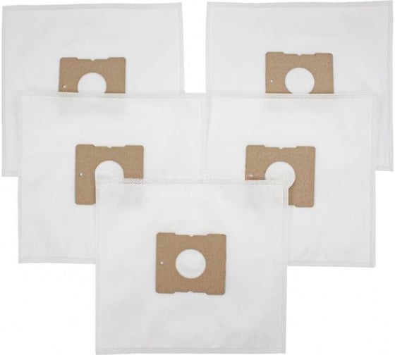 Изображение товара Мешки для Daewoo, Bork, Clatronic, De'Longhi, Philips, Samsung, Vitek, до 5 л, 5 шт ROCKSTAR DW1(5)